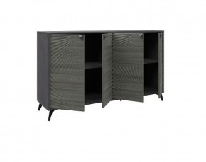 Комодино ПМ-390.03 Комод (ЛДСП Матера/МДФ Санторини темный) в Урае - uray.ok-mebel.com | фото 3
