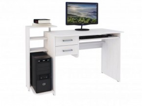 Компьютерный стол №12 (Анкор белый) в Урае - uray.ok-mebel.com | фото 1