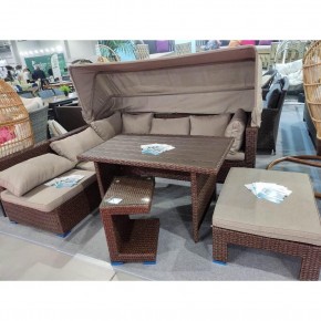 Комплект мебели с диваном AFM-320B-T320 Brown в Урае - uray.ok-mebel.com | фото 2