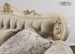 Комплект мягкой мебели Мона Лиза (крем) с раскладным механизмом в Урае - uray.ok-mebel.com | фото 10