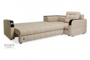Комплект мягкой мебели Остин Garcia Ivory (Рогожка) Угловой + 1 кресло в Урае - uray.ok-mebel.com | фото 3