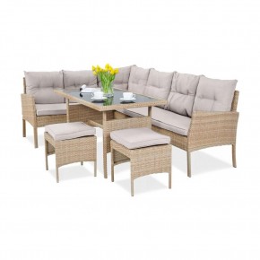 Комплект плетеной мебели AFM-107B Beige (3 кор.) в Урае - uray.ok-mebel.com | фото 3