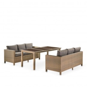 Комплект плетеной мебели T365/S65B-W65 Light Brown в Урае - uray.ok-mebel.com | фото 1