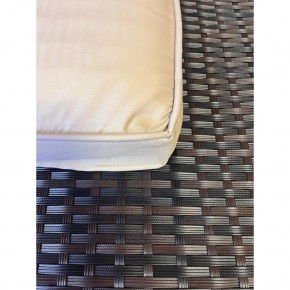 Комплект плетеной мебели  YR822Br Brown-Beige (подушка бежевая) в Урае - uray.ok-mebel.com | фото 2