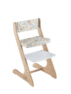 Комплект растущий стул и подушки Конёк Горбунёк Стандарт (Лофт-2, Бабочки) в Урае - uray.ok-mebel.com | фото 1