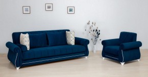 Комплект Роуз ТД 410 диван-кровать + кресло + комплект подушек в Урае - uray.ok-mebel.com | фото