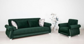 Комплект Роуз ТД 411 диван-кровать + кресло + комплект подушек в Урае - uray.ok-mebel.com | фото 1