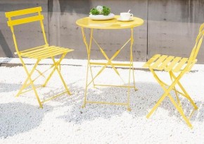 Комплект садовой мебели OTS-001R (стол + 2 стула) металл в Урае - uray.ok-mebel.com | фото 10