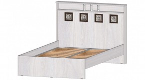 КОСТА-РИКА Кровать 1200 с основанием (анкор светлый) в Урае - uray.ok-mebel.com | фото