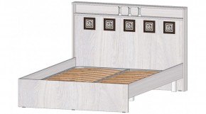 КОСТА-РИКА Кровать 1400 с основанием (анкор светлый) в Урае - uray.ok-mebel.com | фото