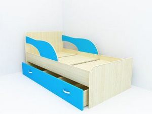 Кровать Кроха-2 (Максимка) с ящиком в Урае - uray.ok-mebel.com | фото 8