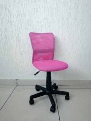Кресло Barneo K-401 детское (розовая ткань/сетка) в Урае - uray.ok-mebel.com | фото 1