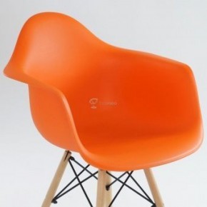 Кресло Barneo N-14 WoodMold оранжевый в Урае - uray.ok-mebel.com | фото 4