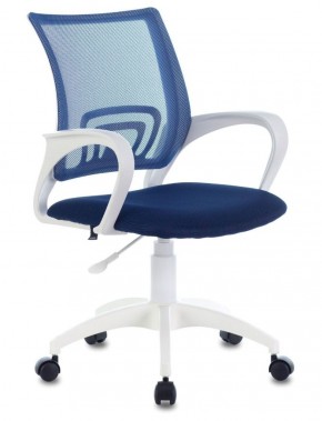 Кресло BRABIX "Fly MG-396W" (белый/темно-синее) 532399 в Урае - uray.ok-mebel.com | фото