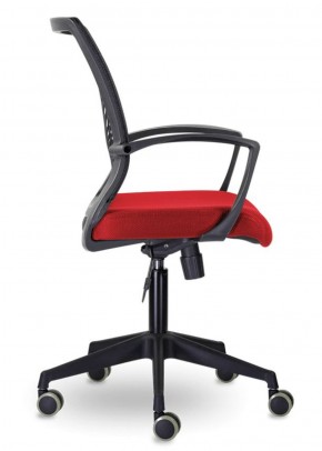 Кресло BRABIX "Wings MG-309", пластик черный, сетка, черное/красное, 532014 в Урае - uray.ok-mebel.com | фото 2