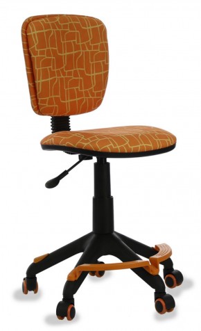 Кресло детское Бюрократ CH-204-F/GIRAFFE оранжевый в Урае - uray.ok-mebel.com | фото