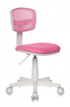 Кресло детское Бюрократ CH-W299/PK/TW-13A розовый в Урае - uray.ok-mebel.com | фото 1