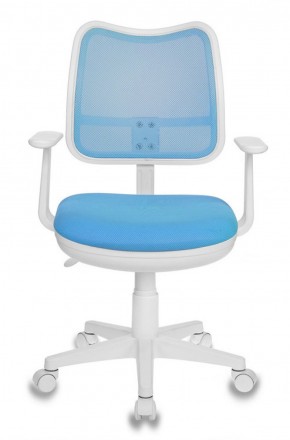 Кресло детское Бюрократ CH-W797/LB/TW-55 голубой в Урае - uray.ok-mebel.com | фото 4