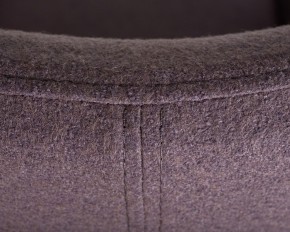 Кресло дизайнерское DOBRIN EGG, серая ткань AF7 в Урае - uray.ok-mebel.com | фото 12