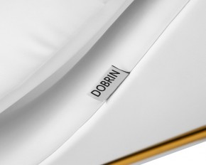 Кресло дизайнерское DOBRIN EMILY, белый винил YP17, золотое основание в Урае - uray.ok-mebel.com | фото 10