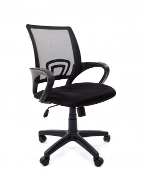 Кресло для оператора CHAIRMAN 696 black (ткань TW-11/сетка TW-01) в Урае - uray.ok-mebel.com | фото 1