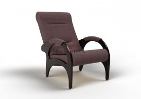 Кресло для отдыха Римини 19-Т-КМ (ткань/венге) КОФЕ С МОЛОКОМ в Урае - uray.ok-mebel.com | фото