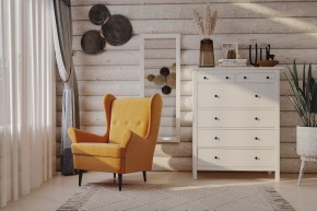 Кресло для отдыха Вало жёто-оранжевый, ткань рогожка в Урае - uray.ok-mebel.com | фото 3