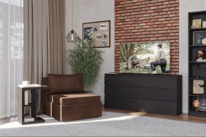 Кресло для отдыха Йоки коричневое, ткань рогожка в Урае - uray.ok-mebel.com | фото 4