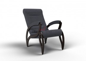 Кресло для отдыха Зельден 20-Т-ГР (ткань/венге) ГРАФИТ в Урае - uray.ok-mebel.com | фото