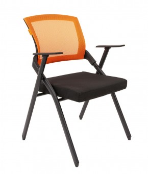Кресло для посетителей CHAIRMAN NEXX (ткань стандарт черный/сетка DW-66) в Урае - uray.ok-mebel.com | фото