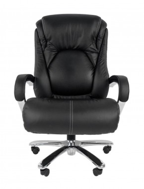 Кресло для руководителя CHAIRMAN 402 (Кожа) Черное в Урае - uray.ok-mebel.com | фото