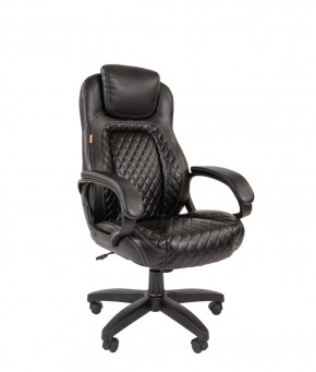 Кресло для руководителя  CHAIRMAN 432 (Экокожа черная) в Урае - uray.ok-mebel.com | фото 1