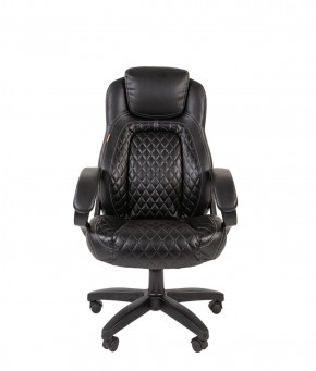 Кресло для руководителя  CHAIRMAN 432 (Экокожа черная) в Урае - uray.ok-mebel.com | фото 2