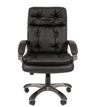 Кресло для руководителя  CHAIRMAN 442 (экокожа черная) в Урае - uray.ok-mebel.com | фото