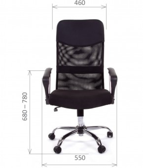 Кресло для руководителя CHAIRMAN 610 N (15-21 черный/сетка черный) в Урае - uray.ok-mebel.com | фото 4