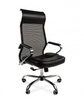 Кресло для руководителя CHAIRMAN 700 (Сетка) Черное в Урае - uray.ok-mebel.com | фото