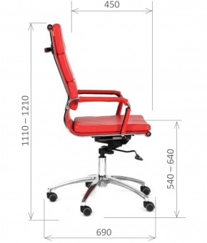 Кресло для руководителя CHAIRMAN 750 (Экокожа) в Урае - uray.ok-mebel.com | фото 7