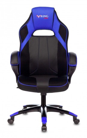 Кресло игровое Бюрократ VIKING 2 AERO BLUE черный/синий в Урае - uray.ok-mebel.com | фото 2