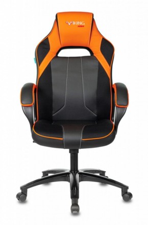 Кресло игровое Бюрократ VIKING 2 AERO ORANGE черный/оранжевый в Урае - uray.ok-mebel.com | фото 2