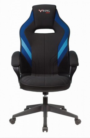Кресло игровое Бюрократ VIKING 3 AERO BLUE черный/синий в Урае - uray.ok-mebel.com | фото 2