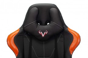 Кресло игровое Бюрократ VIKING 5 AERO ORANGE черный/оранжевый в Урае - uray.ok-mebel.com | фото 6
