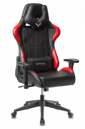 Кресло игровое Бюрократ VIKING 5 AERO RED черный/красный в Урае - uray.ok-mebel.com | фото