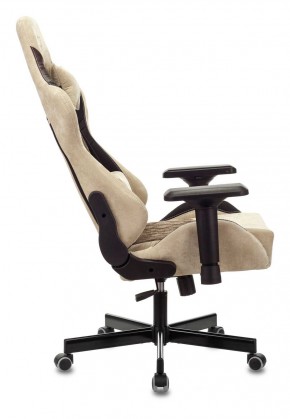 Кресло игровое Бюрократ VIKING 7 KNIGHT BR FABRIC коричневый/бежевый в Урае - uray.ok-mebel.com | фото 2