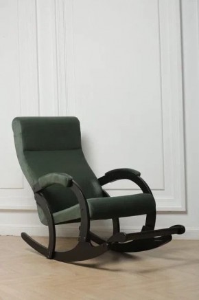 Кресло-качалка МАРСЕЛЬ 33-Т-AG (зеленый) в Урае - uray.ok-mebel.com | фото 3