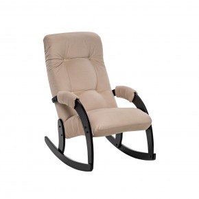 Кресло-качалка Модель 67 Венге, ткань V 18 в Урае - uray.ok-mebel.com | фото 2
