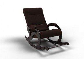 Кресло-качалка Тироль 12-Т-ГР (ткань/венге) ГРАФИТ в Урае - uray.ok-mebel.com | фото