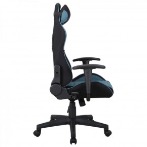 Кресло компьютерное BRABIX "GT Racer GM-100" (черное/голубое) 531818 в Урае - uray.ok-mebel.com | фото 3