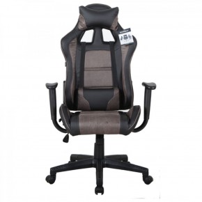 Кресло компьютерное BRABIX "GT Racer GM-100" (черное/коричневое) 531819 в Урае - uray.ok-mebel.com | фото 3