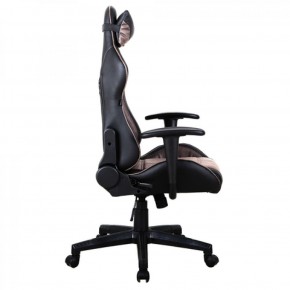 Кресло компьютерное BRABIX "GT Racer GM-100" (черное/коричневое) 531819 в Урае - uray.ok-mebel.com | фото 6