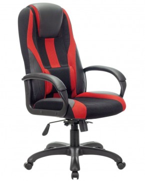 Кресло компьютерное BRABIX PREMIUM "Rapid GM-102" (экокожа/ткань, черное/красное) 532107 в Урае - uray.ok-mebel.com | фото